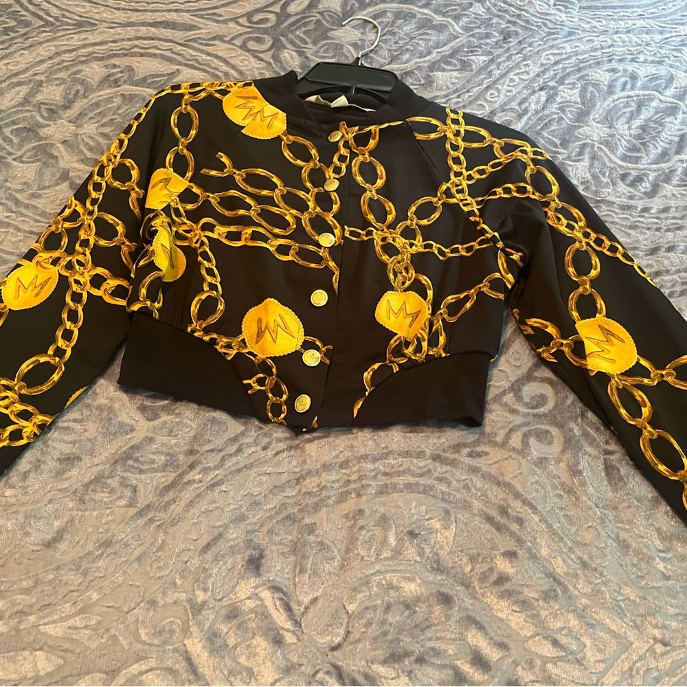 Vintage Niki Manaj chain jacket
